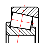 Roulement à rouleaux coniques