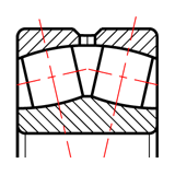 Roulement à rouleaux sphériques